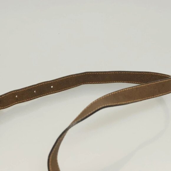 GUCCI GG Supreme Web Sherry Line Bag PVC Beige Gold 904 02 08 Auth 129908 - Picture 9 of 16